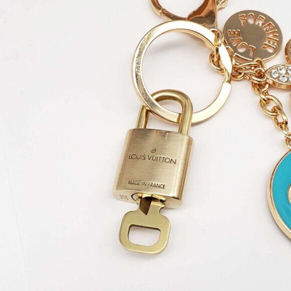 Authentic Louis Vuitton Lock & Key with unbranded Bagcharm, Keycharm, Keychain - Picture 3 of 7